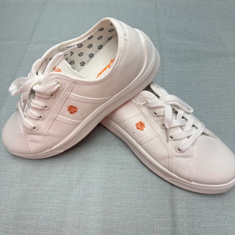 Tommy Bahama Lorena Womens White Casual Sneakers Size 7.5 New In Box - Picture 4 of 11